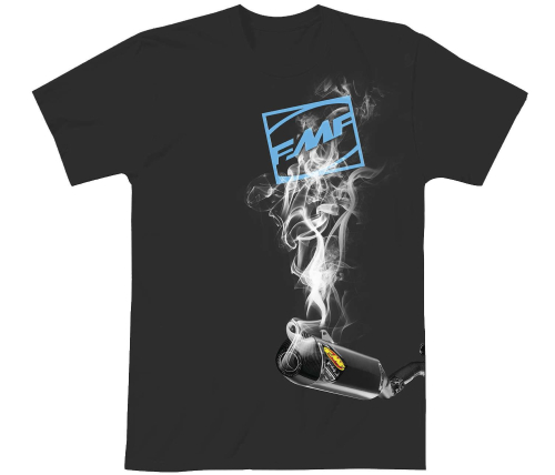 FMF Racing - FMF Racing Boxcage T-Shirt - SP9118996-BLK-S - Black - Small