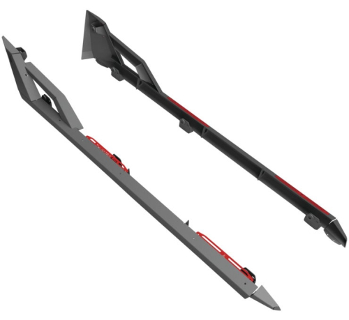 Thumper Fab - Thumper Fab Nerf Rail Rock Sliders for General - TF030701-BK