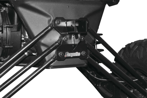 Dragonfire Racing - Dragonfire Racing H.D. Rear Receiver Hitch - Black - 16-2800