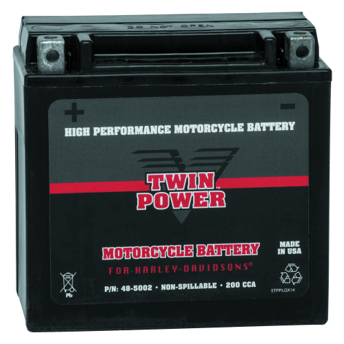 Twin Power - Twin Power High Performance Factory Activated AGM Battery - TPWM7RH4S