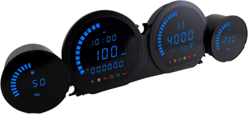 Koso North America - Koso North America Led Gauge Clusterz - Blue - BA064910