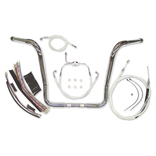 Magnum - Magnum Caliber Bagger Handlebar Installation Kit - 12in. - Chrome - 38830-212