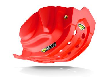 Cycra - Cycra Full Combat Skid Plate - Red - 1CYC-6238-32