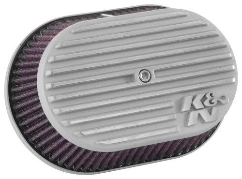 K&N Engineering - K&N Engineering RK-Series Street Metal Sidedraft Air Intake System - Silver - RK-3952S