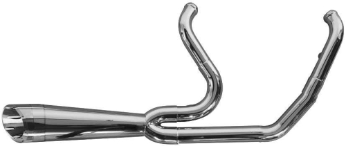Two Brothers Racing - Two Brothers Racing Turnout Shorty 2-1 Exhaust System - Polished - 005-4950199-P
