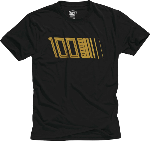 100% - 100% Pulse Tech T-Shirt - 35018-001-10 - Black - Small