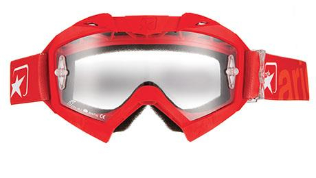 Ariete - Ariete Adrenaline Primus Collection MX Goggles - 14001-PR - Red - OSFM