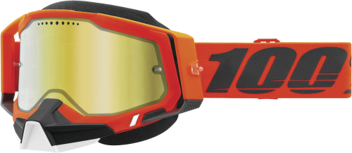 100% - 100% Racecraft 2 Kerv Snow Goggles - 50122-659-13 - Kerv / Gold Mirror Lens - OSFA