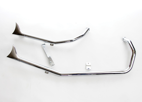 Paughco - Paughco Upsweep Fishtail Drag Pipes - 719-1FU