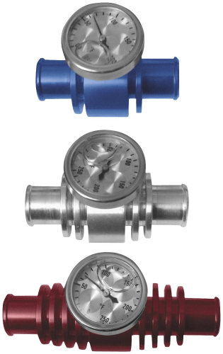 ModQuad - ModQuad 3in. Cooler Inline Temp Gauge - Polished - TEMP-3
