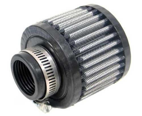 K&N Engineering - K&N Engineering Rubber Base Crankcase Vent Filter - 1-1/4in. Flange - Rubber End Cap - 62-1380