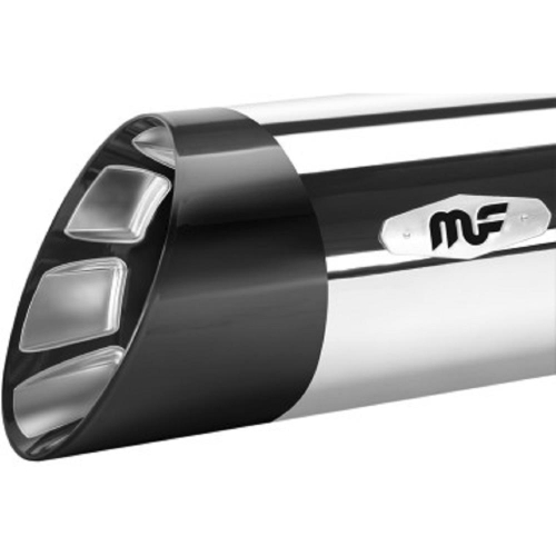 MagnaFlow - MagnaFlow Hitman 4 1/2in. Slip-On - Chrome with Black End Cap - 7200105