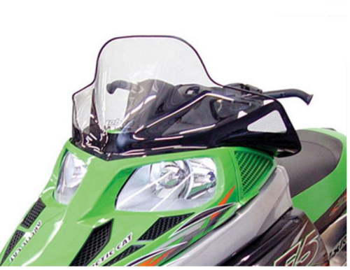 Powermadd - Powermadd Cobra Windshield - 14.75in. - Mid Tint/Black Graphics - XF-50-224025