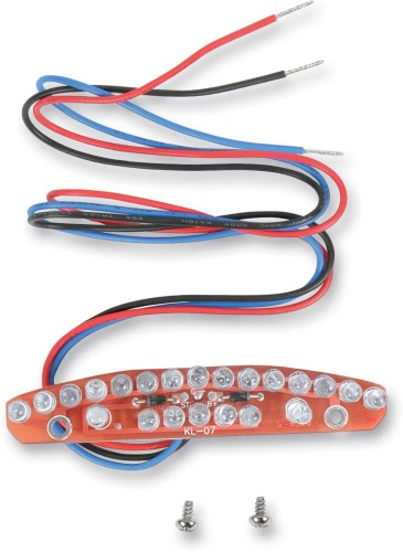 Drag Specialties - Drag Specialties LED Board for LED Light with License Backing Plate - 28-6041LED-A