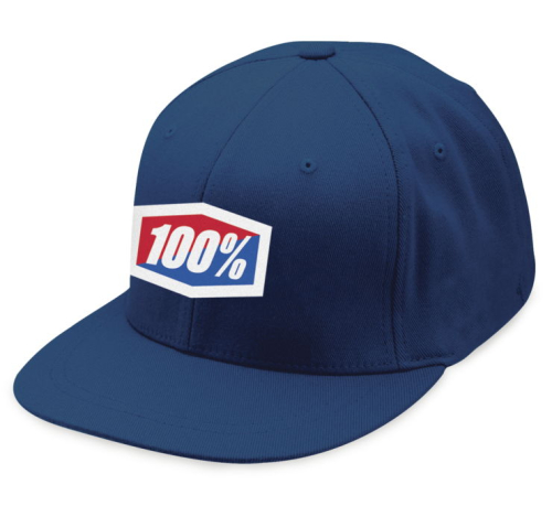 100% - 100% Official Hat - 20043-00006 - Royal - Sm-Md
