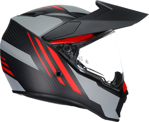 AGV - AGV AX9 Refractive ADV Helmet - 217631O2LY01405 - Carbon/Red - Small