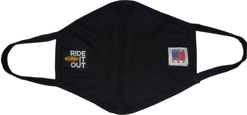 FMF Racing - FMF Racing Ride It Out Mask - SU20194900-BLK-OS - Black - OSFM