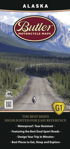 Butler Maps - Butler Maps G1 Series Map - Alaska - MP-101