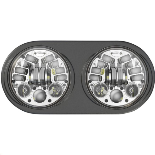 Custom Dynamics - Custom Dynamics LED Adaptive Headlamps For Road Glide - Chrome - PB-RG13A-C