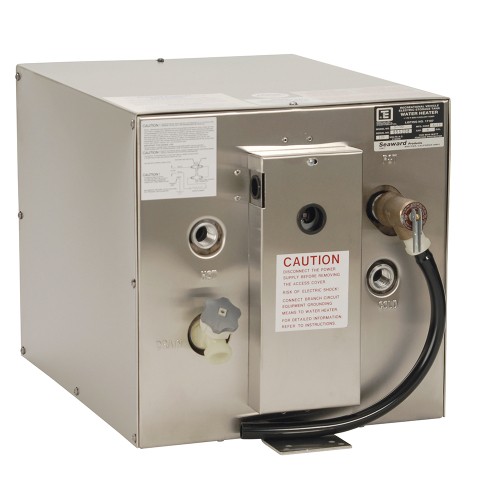 Whale Marine - Whale Seaward 11 Gallon Hot Water Heater - Stainless Steel - 120V - 1500W