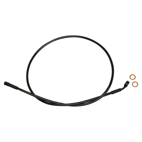 Magnum - Magnum Alternative Length XR Stainless Extreme Response DOT Upper Brake Line - 7/16in. 35deg. Banjo - 34in. - SBB0709-34