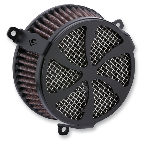 Cobra - Cobra Swept Air Cleaner Kit - Black - 606-101-01B