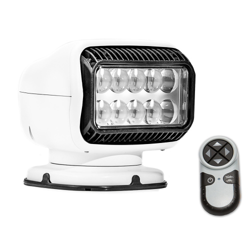 Golight - Golight Radioray GT Series Permanent Mount - White LED - Wireless Handheld Remote