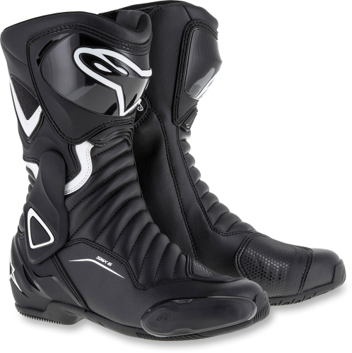 Alpinestars - Alpinestars Stella SMX-6 V2 Non-Vented Womens Boots - 2223117-12-40 - Black/White - 8.5