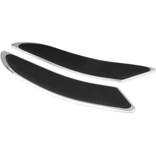 Cyclesmiths - Cyclesmiths Extended Length 20-3/4in. Banana Boards - Chrome without Rivets - 104-XL-NR