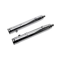 FireBrand - FireBrand Loose Cannon 4in. Slip-Ons - Chrome - 10-1053