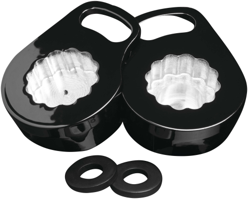 Epic Moto Co - Epic Moto Co Axle Locks - Black - EM-EALB09+