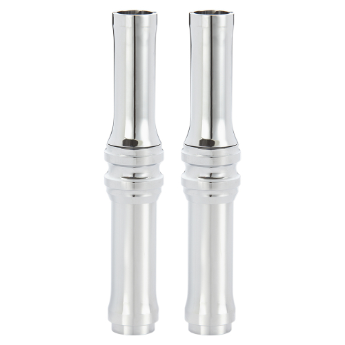 Arlen Ness - Arlen Ness Deep Cut Pushrod Tube Kit - Chrome - 03-642