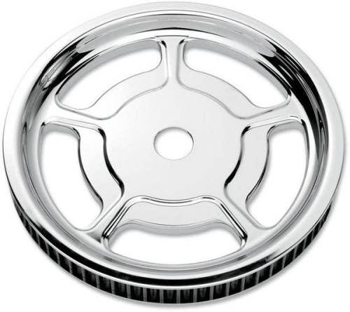 Performance Machine - Performance Machine Universal Rear Cush-Drive Aluminum Pulley - Chrome - 1in - 0093-7268UNVL-CH