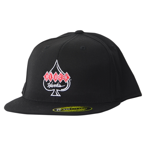 Klock Werks - Klock Werks Premium Embroidery Flexfit Hat - KW6210S/M - Black - Sm-Md