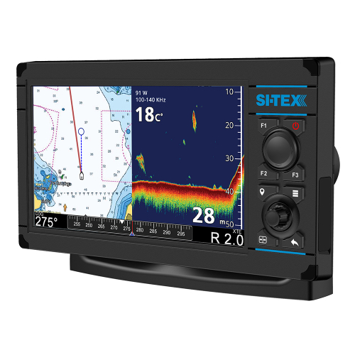 SI-TEX - SI-TEX NavPro 900F w/Wifi &amp; Built-In CHIRP - Includes Internal GPS Receiver/Antenna
