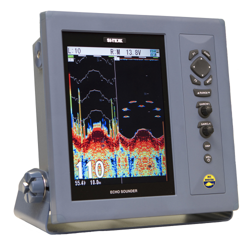 SI-TEX - SI-TEX CVS-1410 Dual Freq Color 10.4" LCD Fishfinder 1Kw - No Transducer