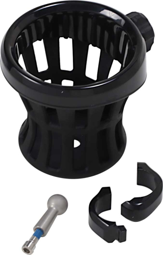 Ciro - Ciro Drink Holder with 1 1/4in. Handlebar Mount - Black - 50615