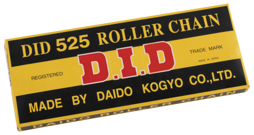 D.I.D - D.I.D 525 Standard Series Non O-Ring Chain - 122 Links - 525-122L