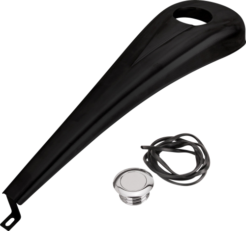 Bagger Nation - Bagger Nation Steel Dash - Gloss Black - DDK-S-08-OEM-B