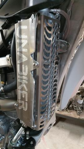 Unabiker - Unabiker Radiator Guards - Natural - YYZ450F5-A