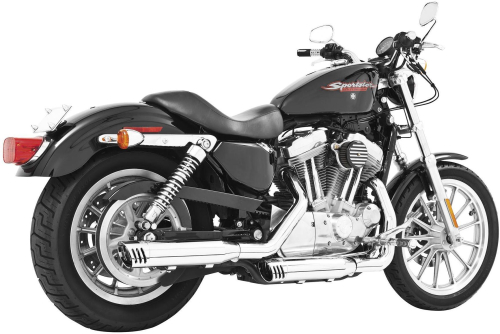 Freedom Performance - Freedom Performance 3 1/4in. Racing Slip-Ons - Black/Black Tips - HD00391