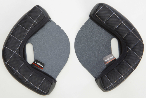Fly Racing - Fly Racing Cheek Pads for .38 Retro Helmets - 20mm Optional for XS-Lg (Std. in Md) - F73-88673