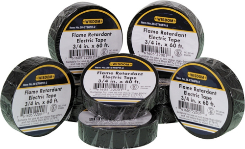 WPS - WPS Electrical Tape - ET3/4X60BK777---228