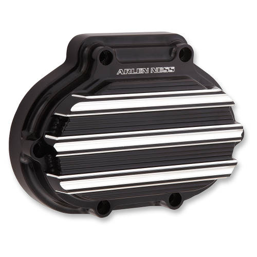 Arlen Ness - Arlen Ness 10-Gauge Transmission Side Cover - Black - 03-813