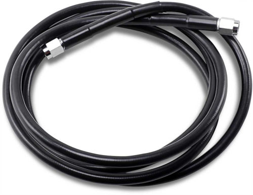 Drag Specialties - Drag Specialties Universal Black Vinyl-Coated Stainless Steel Brake Line - 76in. - 876-BLK
