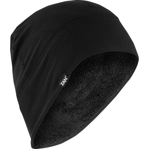 Zan Headgear - Zan Headgear SportFlex Helmet Liner With High Fleece - WHLH114 - Black - OSFM