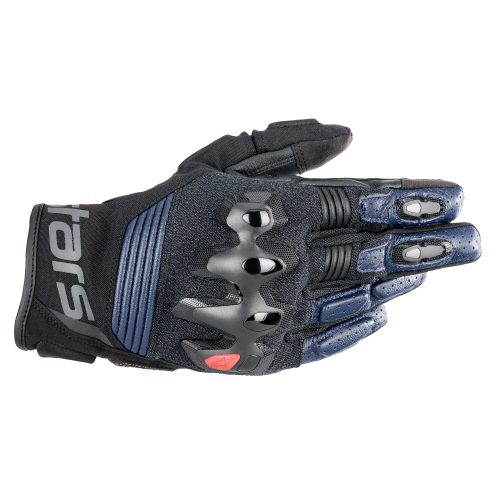 Alpinestars - Alpinestars Halo Leather Gloves - 3504822-7109-2X - Black/Blue - 2XL