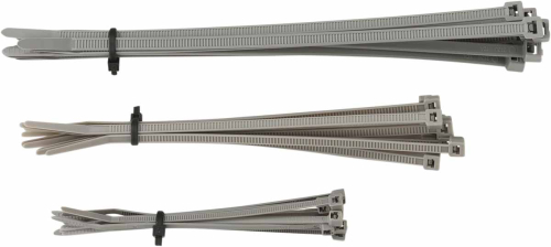 Moose Racing - Moose Racing Cable Ties - Gray - 303-4688