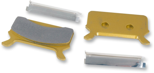 Parts Unlimited - Parts Unlimited Full Metal Heavy-Duty Brake Pad Set - 1201-0001