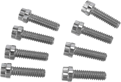 Diamond Engineering - Diamond Engineering Lifter Block 12-Point Polished Stainless Engine Bolt Kit - PB538S